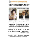 Benefizkonzert mit Hrachuhi Bassenz (Sopran) und Gor Harutyunyan (Bariton)